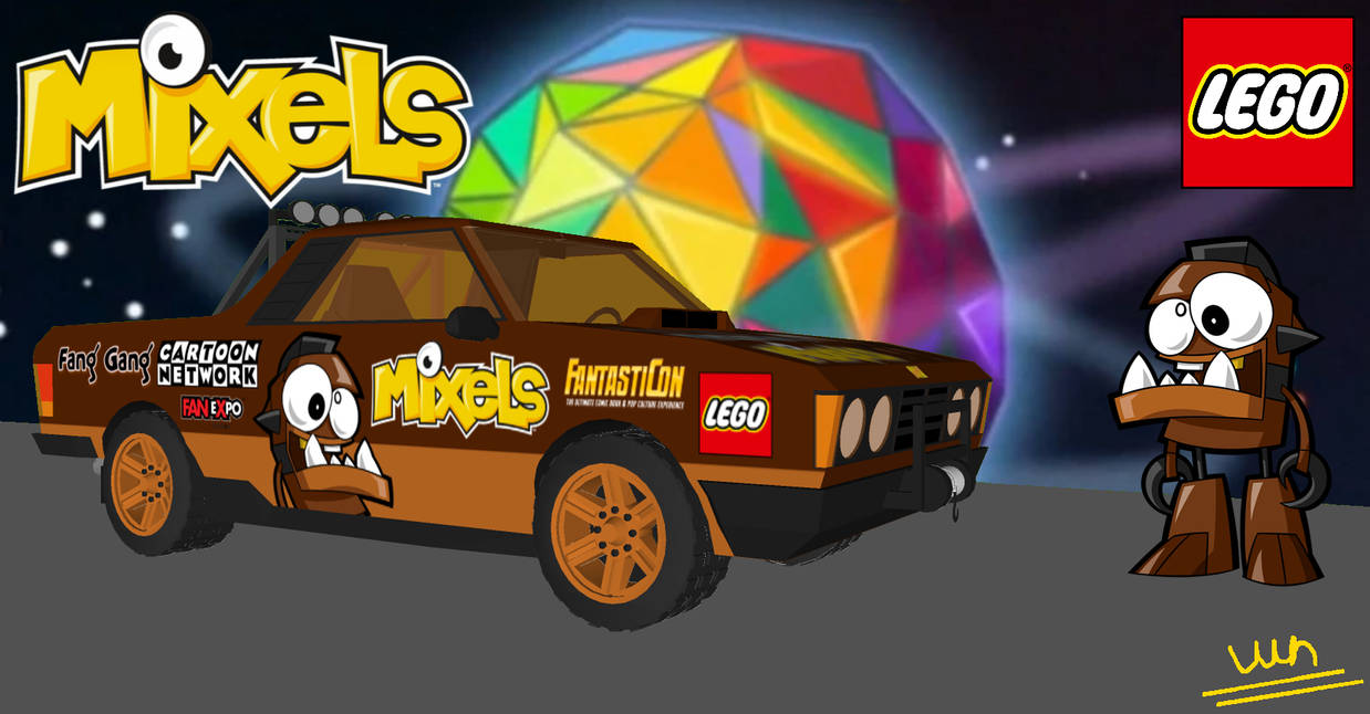 Mixels Chomly Car Wallpaper by MarkHarrierT99 on DeviantArt