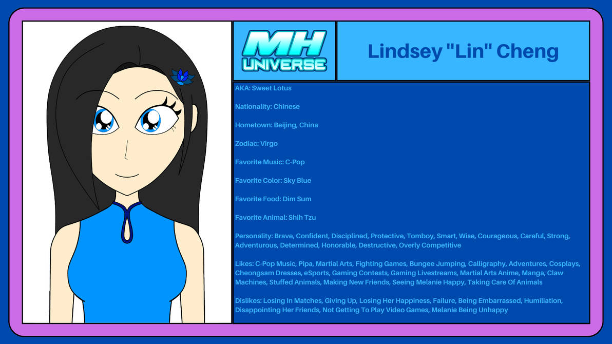 Lin Cheng Rings MH Universe - Lindsey ''Lin'' Cheng by MH-MationsAndArts on DeviantArt