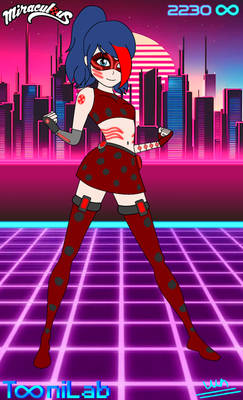Miraculous Cyberpunk Ladybug 2230