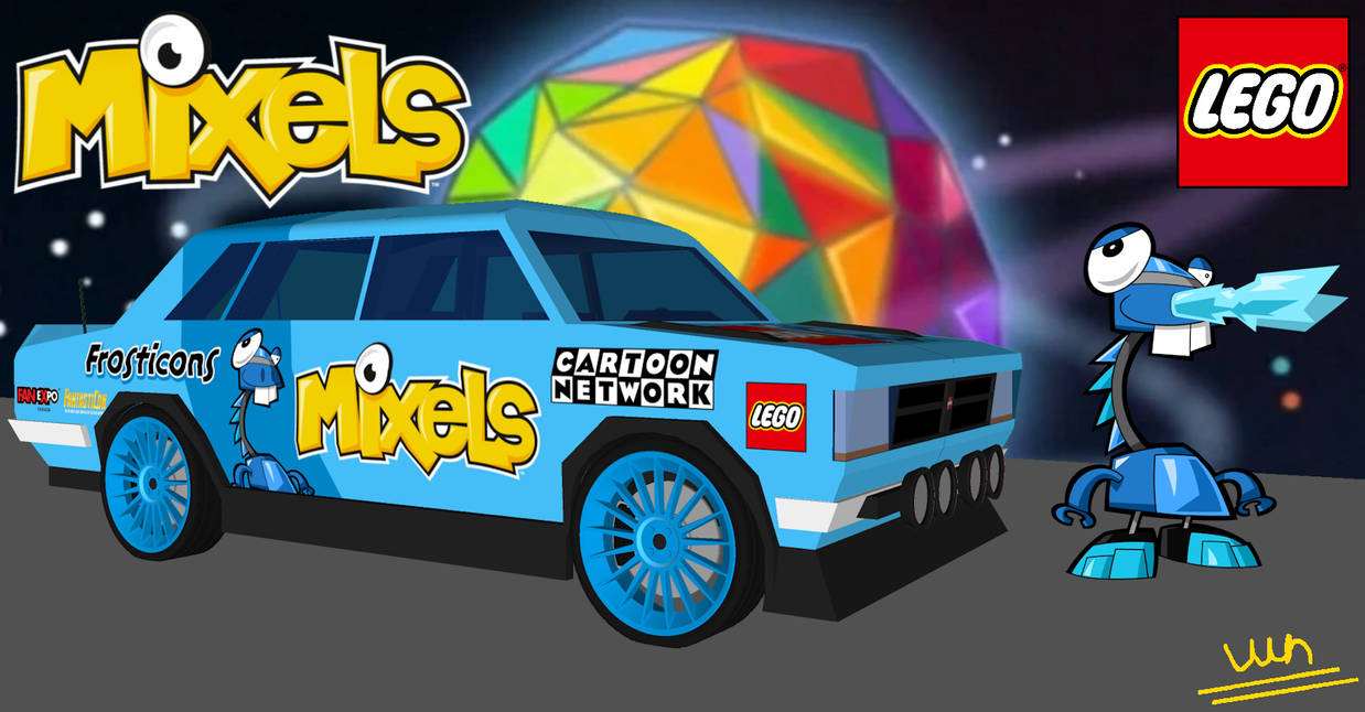 Mixels Lunk Car Wallpaper by MH-MationsAndArts on DeviantArt
