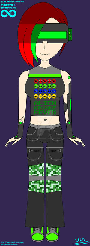 Cyberpunk 20XX Infinity Anya Romanova