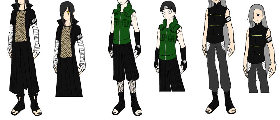 Naruto male Ninja Creations