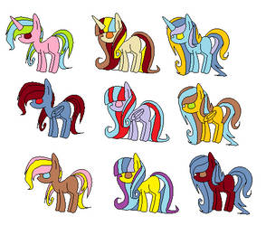Pony-Adopts-1Points-Each!(Free for watchers!)
