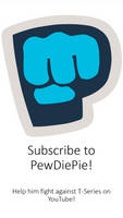 We lost, but 'Subscribe to PewDiePie' will remain.