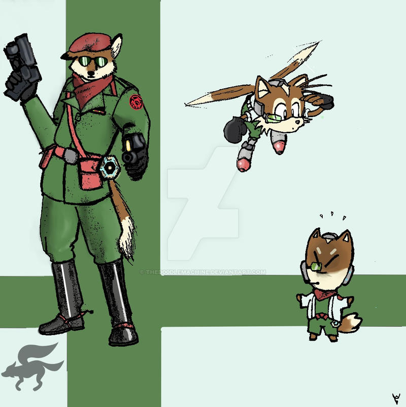 Deviantart Fox Engine Fox by TheD00dleMachine on DeviantArt