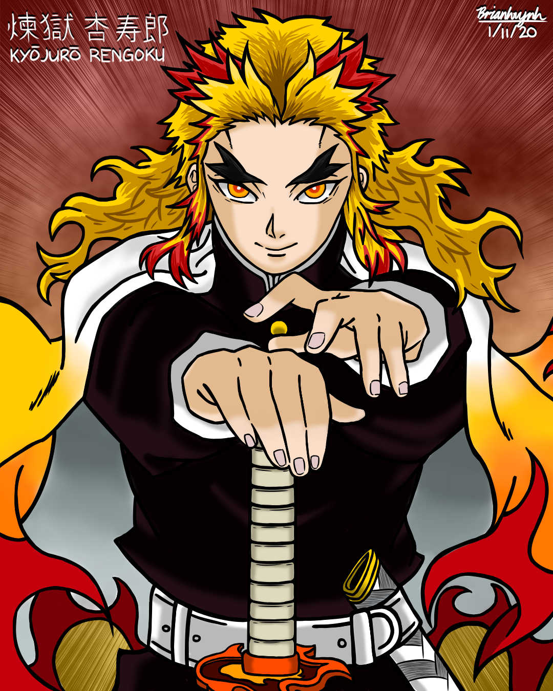 Kyojuro Rengoku Demon Slayer By Brianwindyart On Deviantart Kyojuro Rengoku Demon Slayer By Brianwindyart On Deviantart