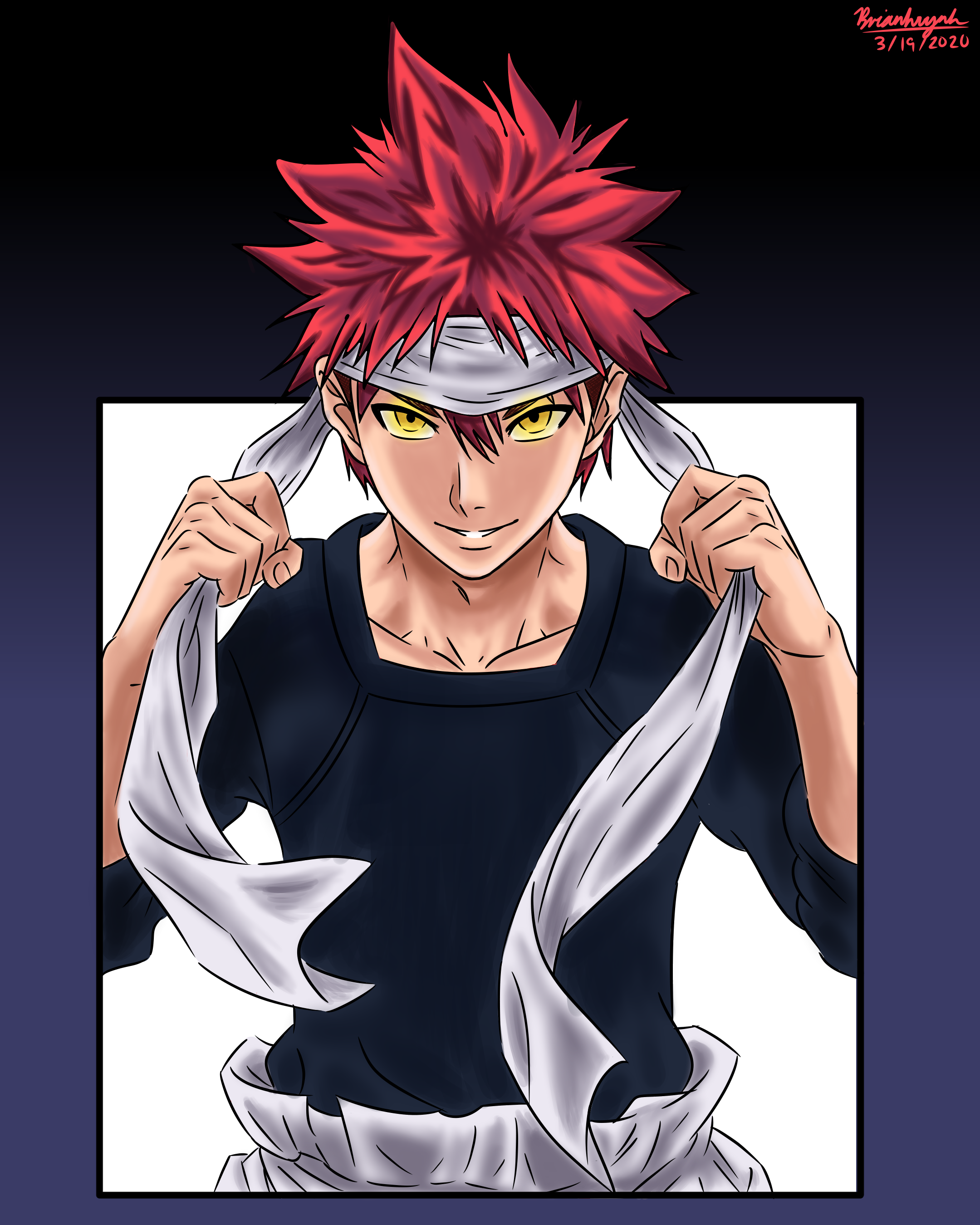 shokugeki no soma - Yukihira Soma by Mitozhi on DeviantArt