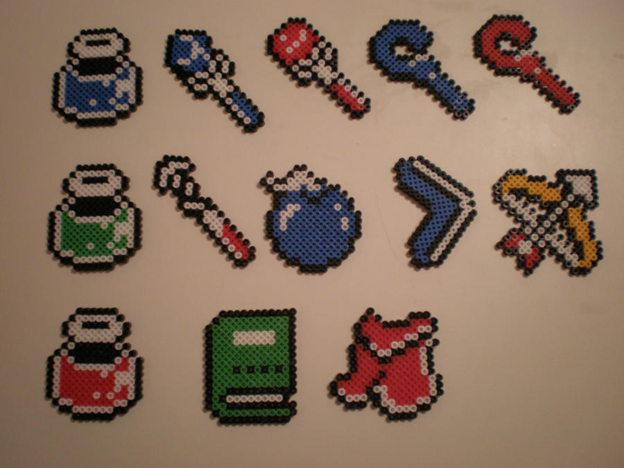 Zelda Items By 8 BitBeadsStudio On DeviantArt