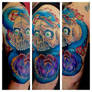 Skull And Snake Cover Up