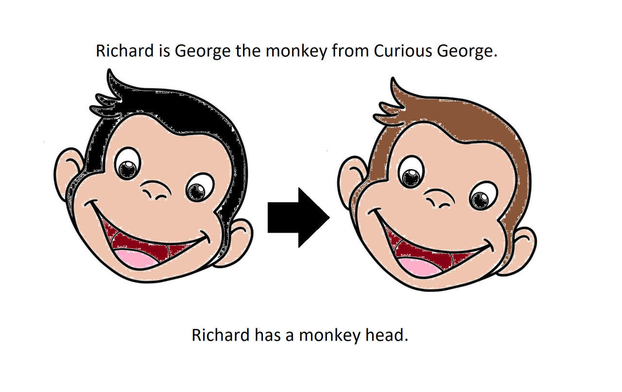 George Good Head Curious George Head