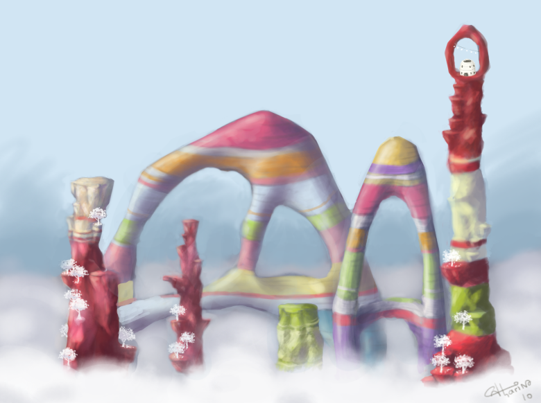 Lolipop mountains