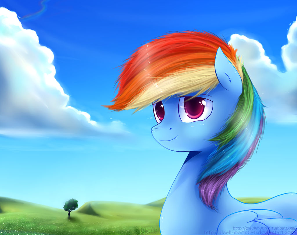 Just Rainbow dash