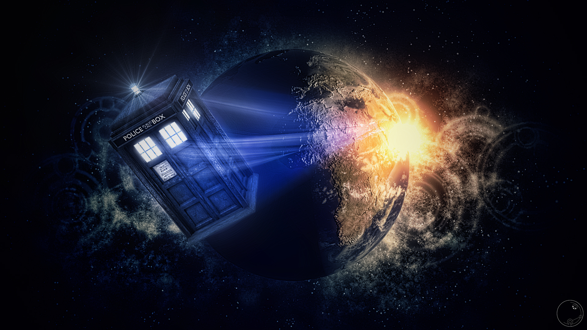 Tardis leaving