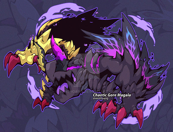 Chaotic Gore Magala - Large Monster - Monster Hunter Rise