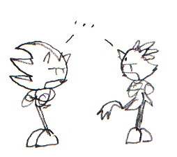 The meeting of Blaze n Shadow