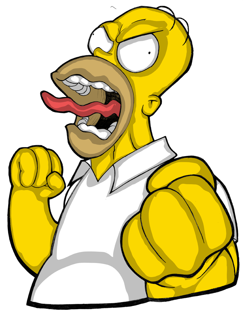Homer Simpson By Shadowvaporz On Deviantart Homer Simpson By Shadowvaporz On Deviantart