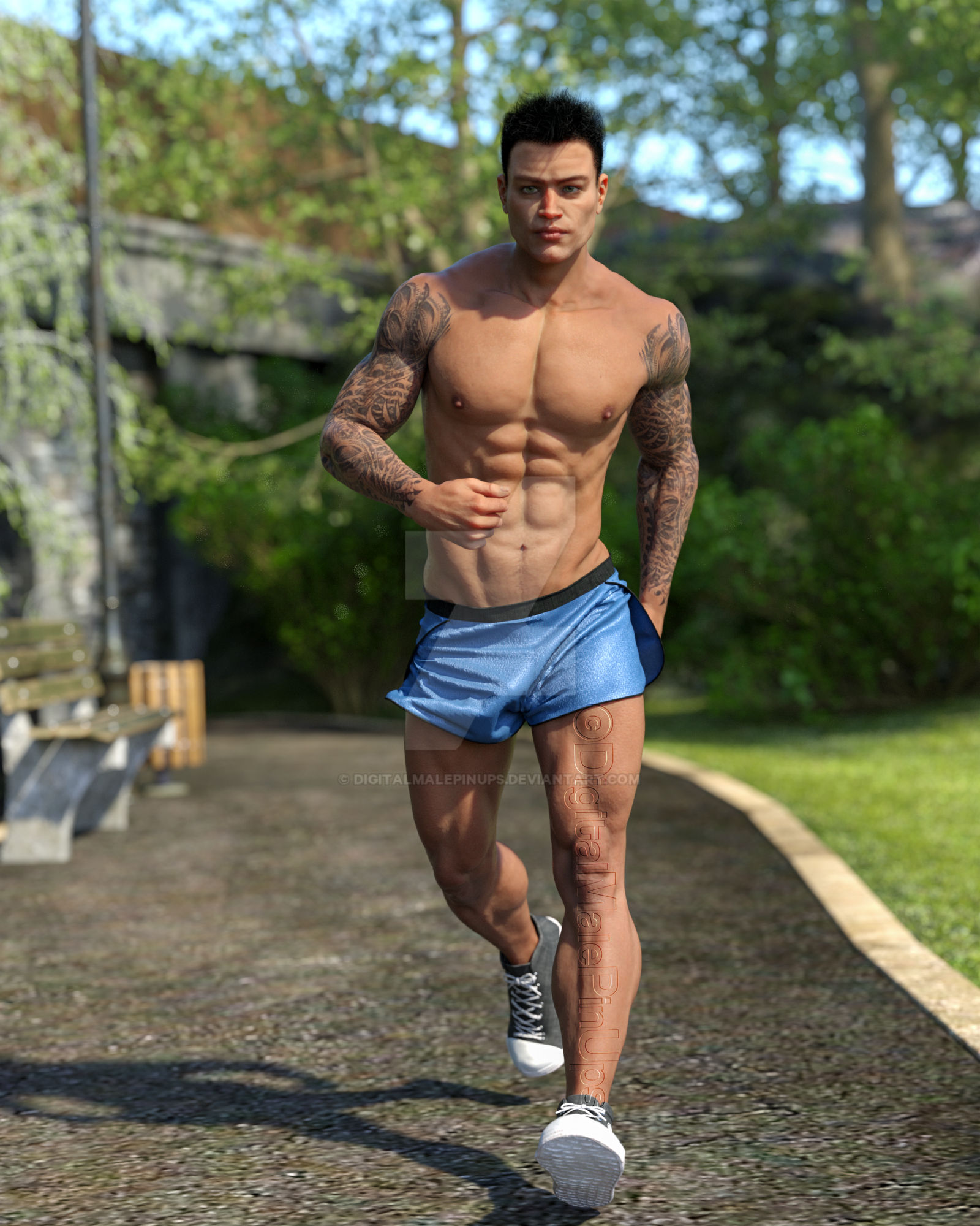 Deviantart Guy Model Determination by DigitalMalePinUps on DeviantArt