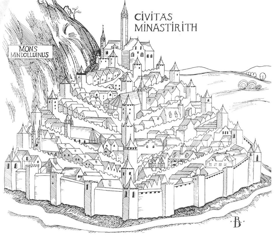 Толкин Минас Тирит