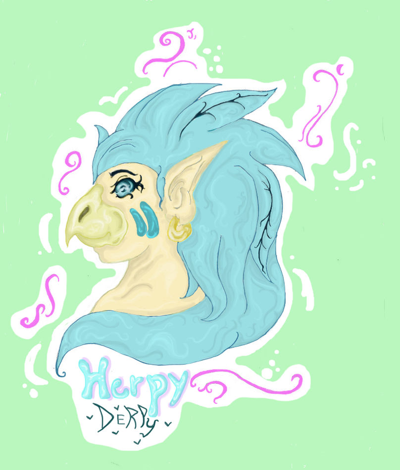 Herpy Derp Derpie by Fish411 on DeviantArt