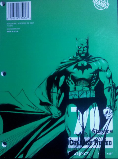 Batman Notebook Sketch