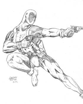 Deadpool Drawing