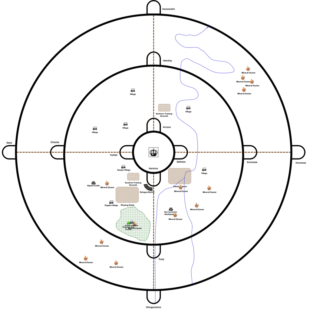 Attack on Titan Selfmade Map... by Anubis1911 on DeviantArt