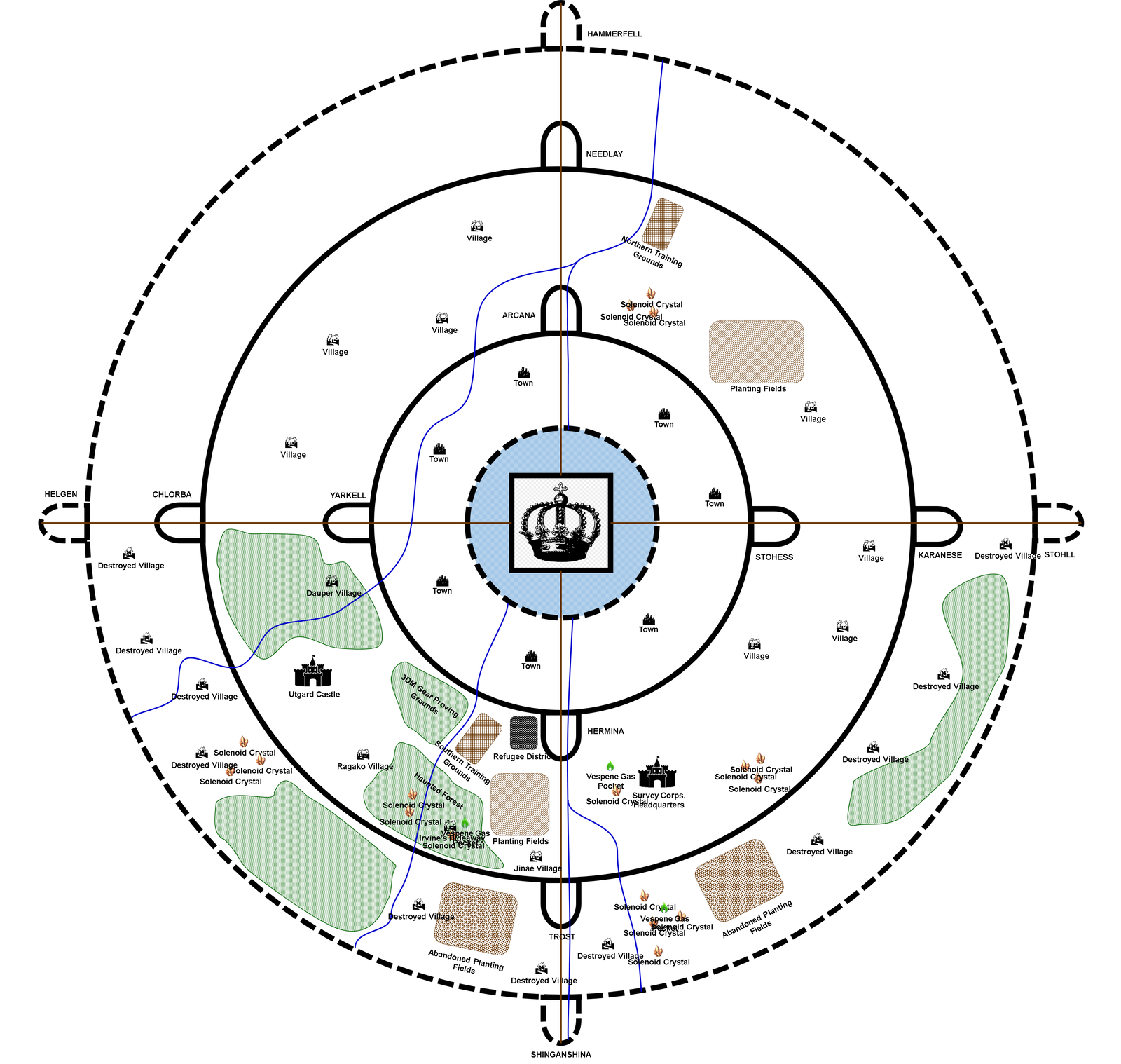 Attack on Titan Selfmade Map Ver. II by Anubis1911 on DeviantArt