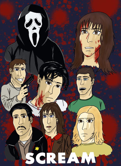 Scream Illustration by Johnzanarini813 on DeviantArt