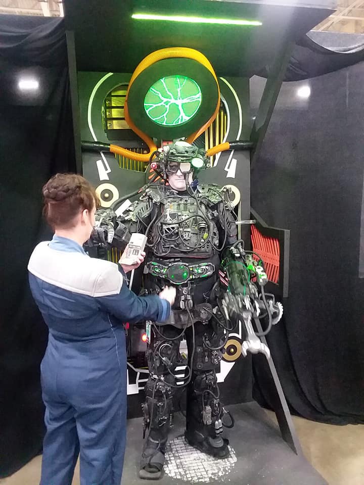 Exploding Borg Drone FanX 2019 Borg Drone-Scanning by ViperMk1SC on DeviantArt