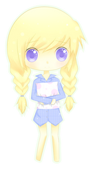 Pillow Chibi Girl