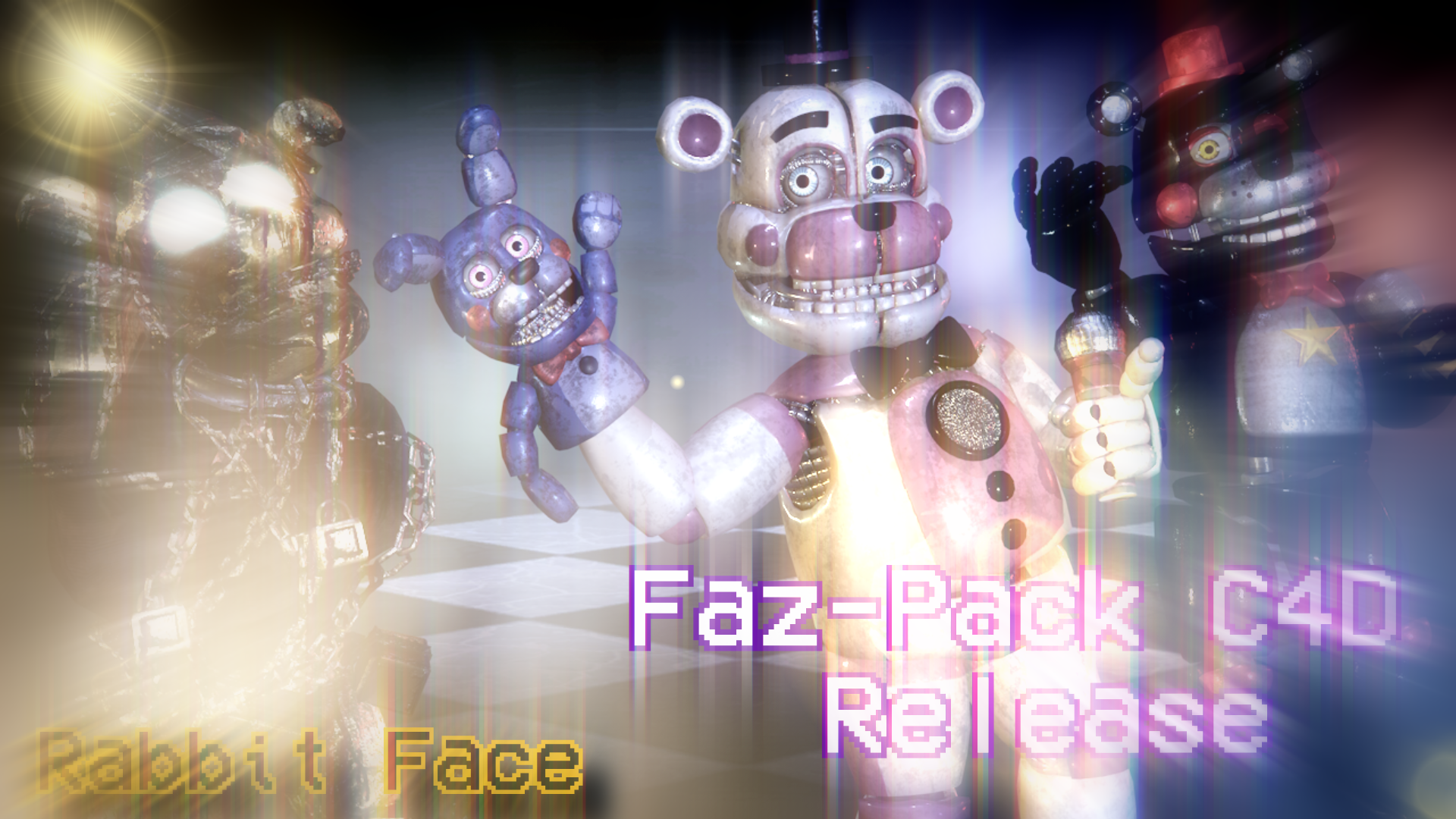 Ultimate Redesigned Adventures Pack on X: Blender 2.79 release of the URAP Five  Nights at Freddy's 4 / Help Wanted Pack! Download it on Deviantart now!    / X