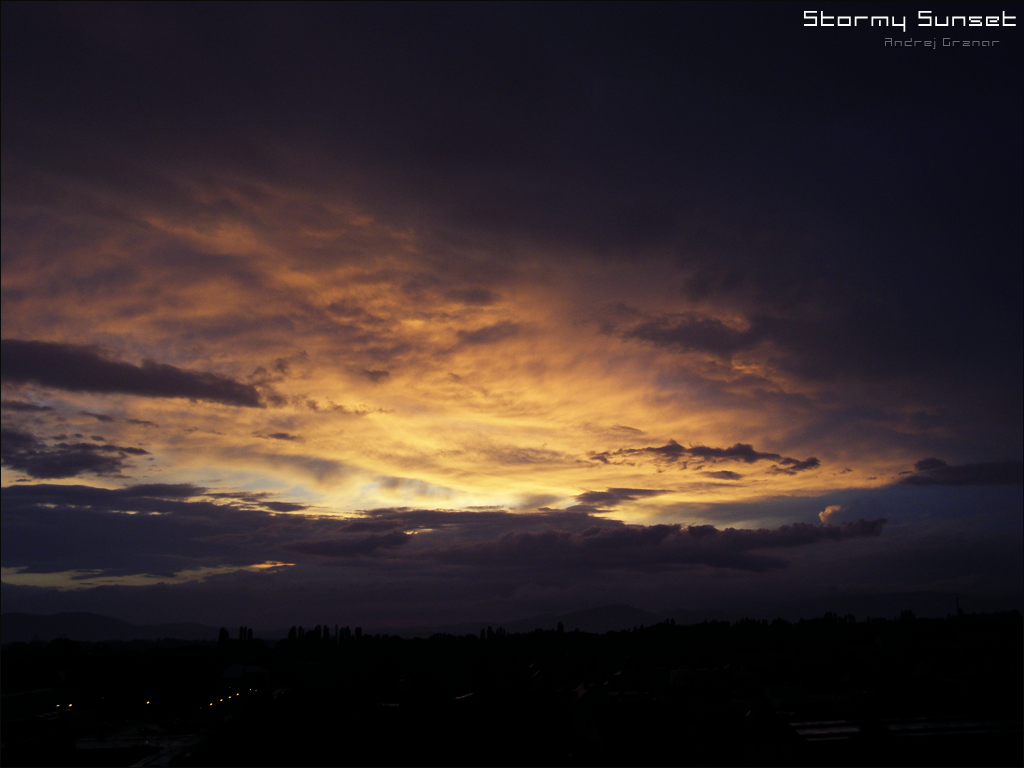 Stormy Sunset