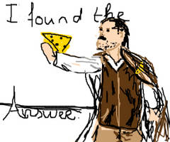 Drawception, Cheese is the answer