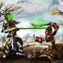 LoL Digi-Art Throwdown: Master Yi and Wukong