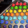 Rainbow cupcakes