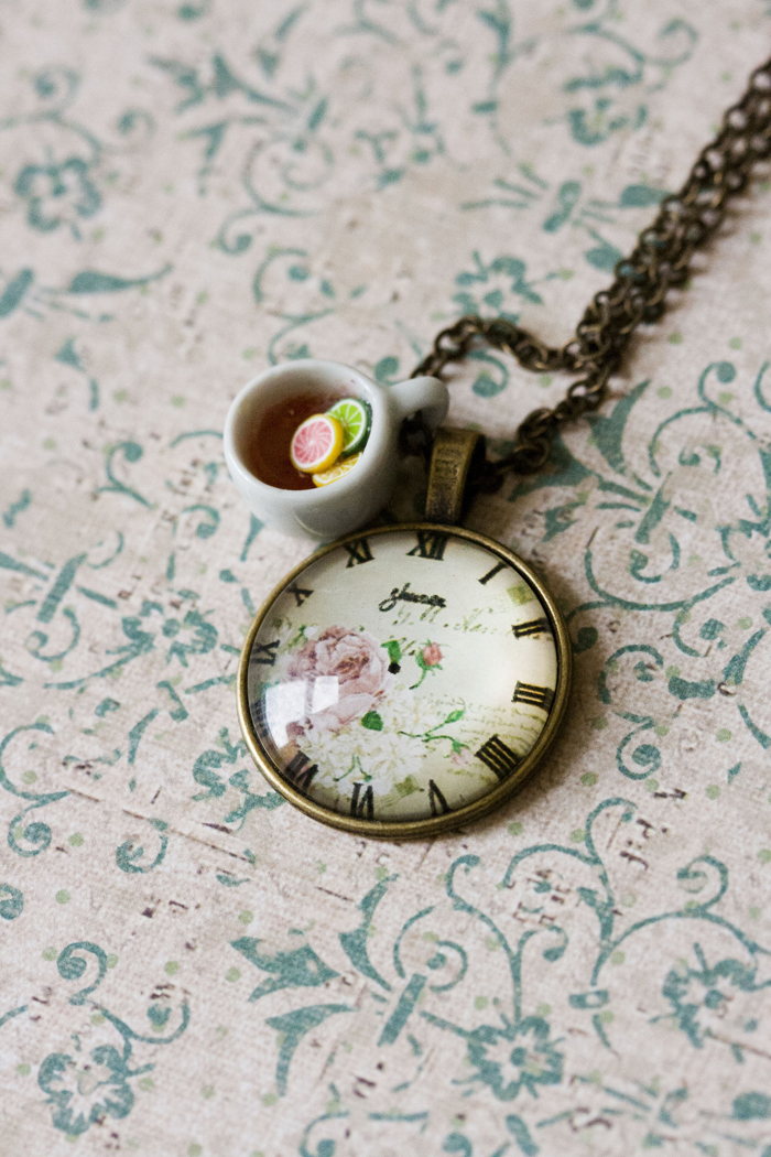 It's Tea Time necklace