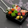 Combo C Sushi Bento Box Necklace