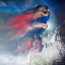 Superman and Wonder Woman- Tempest