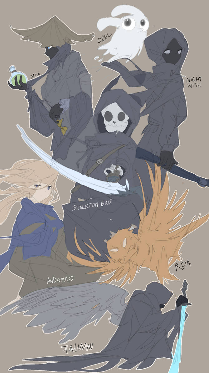 {REDRAW} Characters who I know by Beogi on DeviantArt