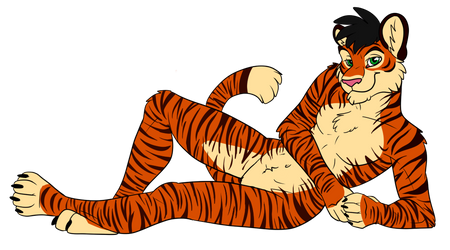 Pinup Tiger