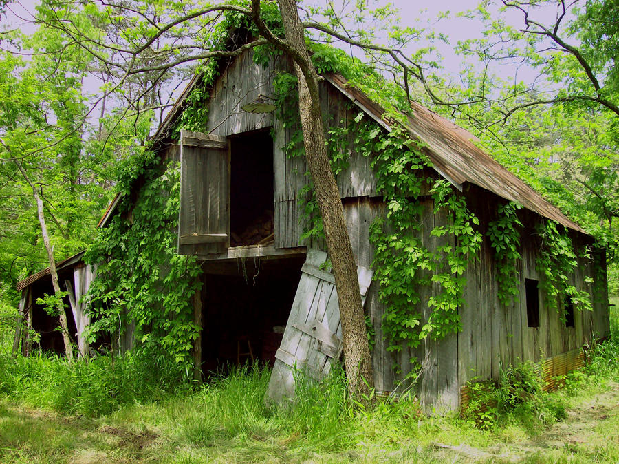 Abandoned Barn by MlleKohaku on DeviantArt