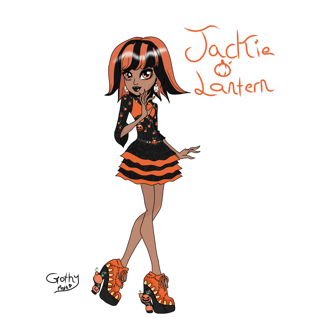 Monster High OC #2 by GothyMoth on DeviantArt