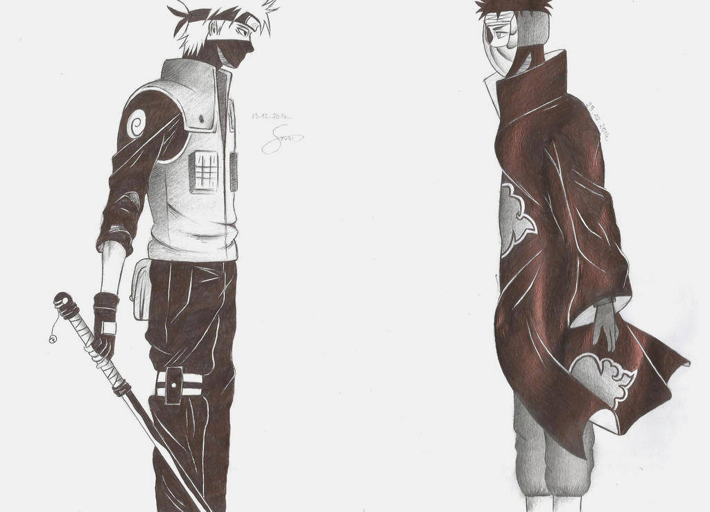 Kakashi and Tobi