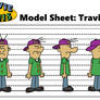 Stevie and Travis Model Sheet: Travis Wahlberg