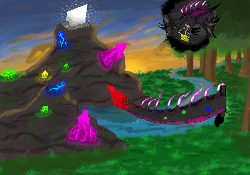 Angst Dragon Anxiety Dragon by FlawlezFalcon on DeviantArt