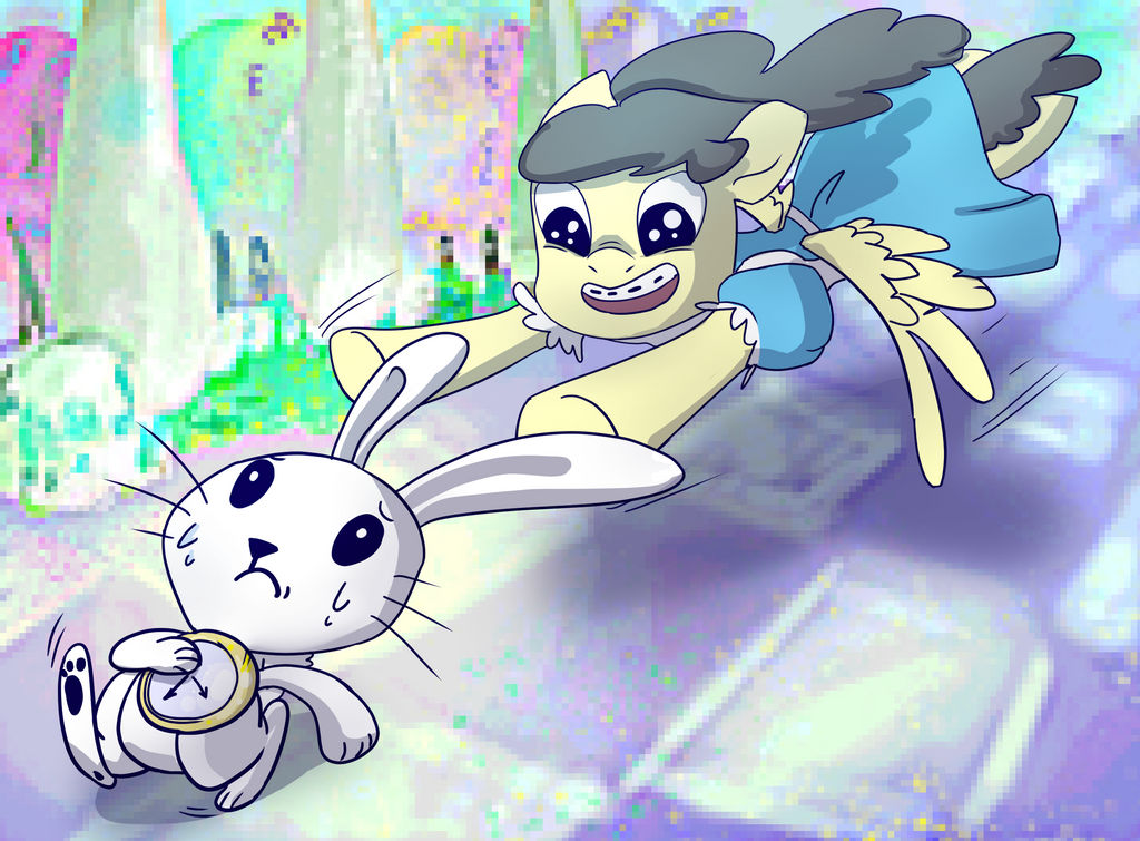 Angy Rabbit Alice Alice and Angel the bunny by goatanarchy69 on DeviantArt