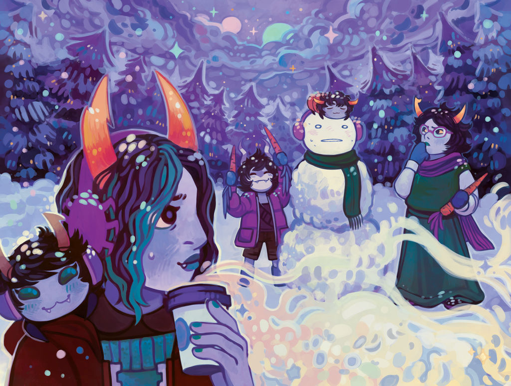 Homestuck Calendar 2019 January by goatanarchy69 on DeviantArt
