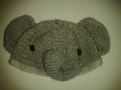 Elephant baby hat