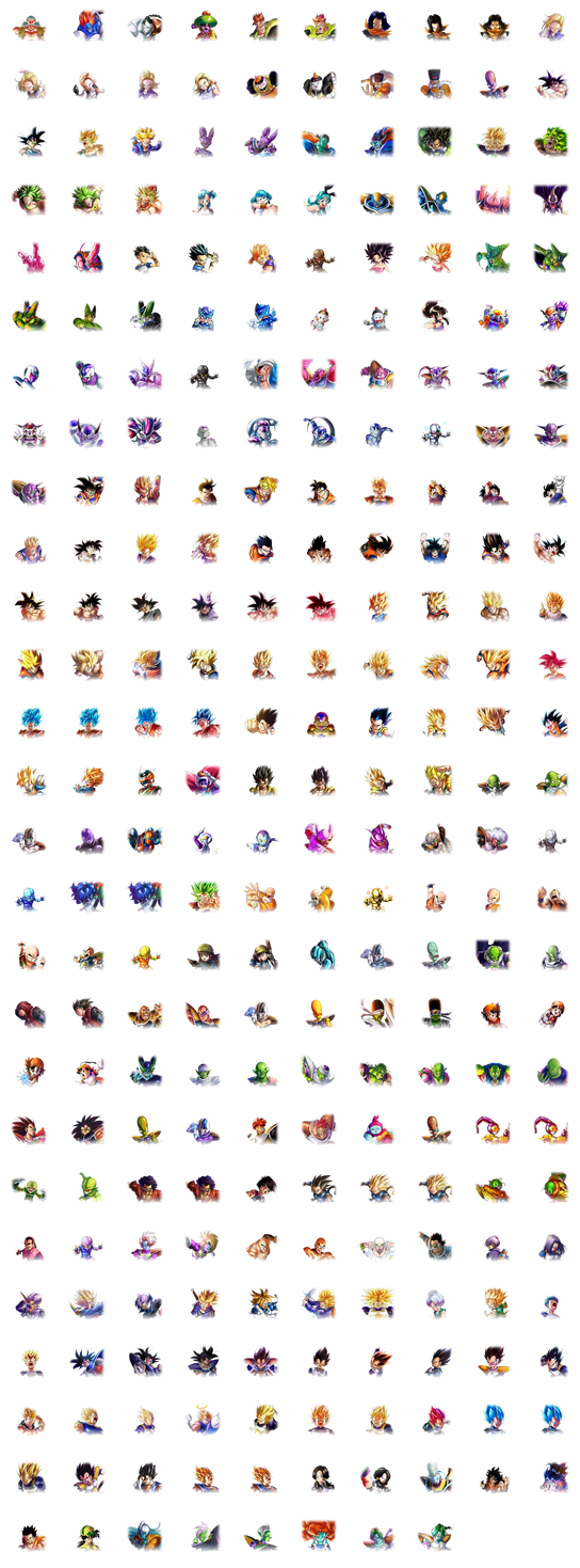 Dbcs Character Chart DBL - All Character Portrait by PurpleHato on DeviantArt
