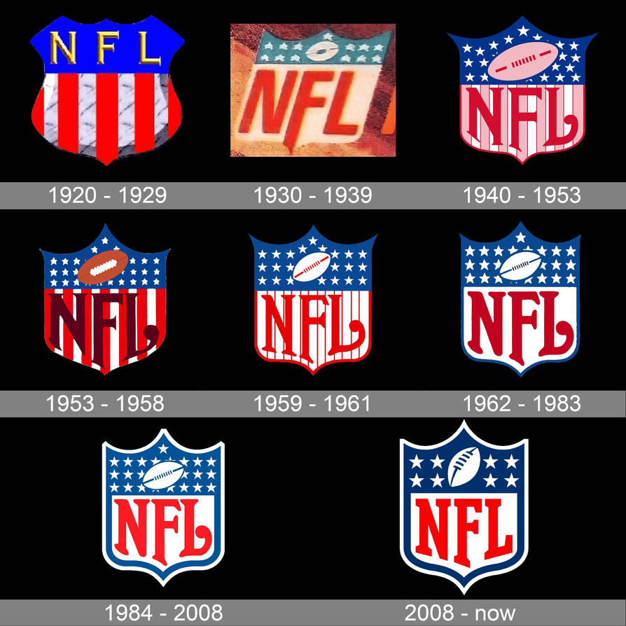 NFL Logo History By TailsTorturer On DeviantArt nfl-logo-history-by-tailstorturer-on-deviantart